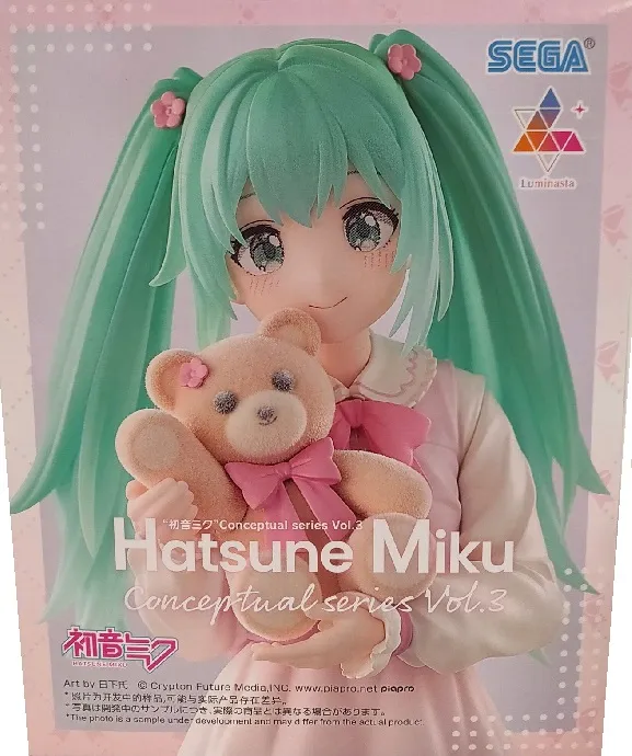 HATSUNE MIKU LUMINASTA PVC STATUE HATSUNE MIKU CONCEPTUAL SERIES VOL 3 18 CM